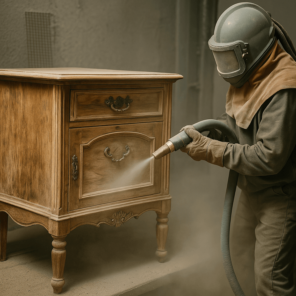 Sablage de mobilier
